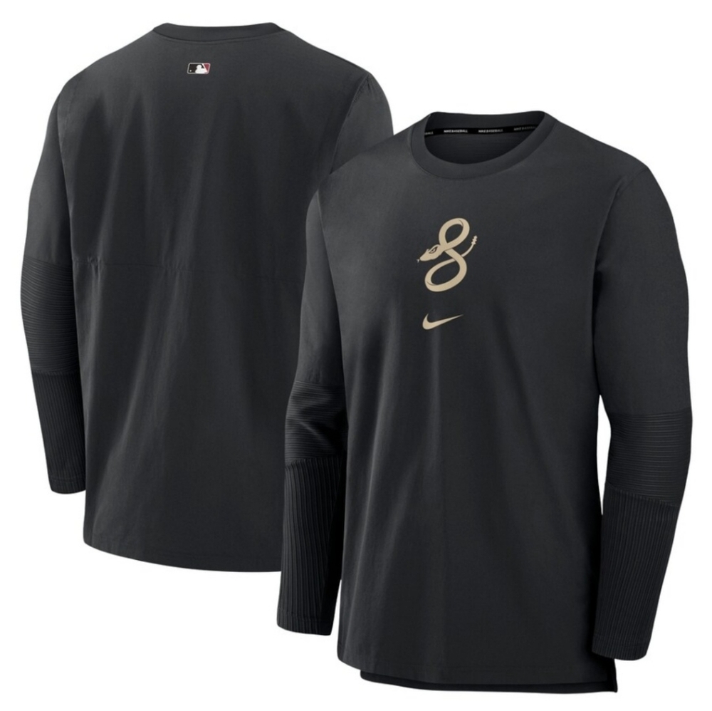 Men's Arizona Diamondbacks Nike Black Authentic Collection Player Dri-FIT 3XL